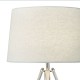 Table & Floor Lamp - Griffith - Polished Chrome Tripod Table Lamp Dar-GRI4250 - Griffith - Polished Chrome Tripod Table Lamp