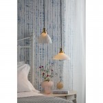 Hadano - Brass Small Pendant with White Ceramic Shade Hadano - Brass Small Pendant with White Ceramic Shade