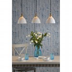 Hadano - Brass 3 Light over Island Fitting with White Ceramic Shades Hadano - Brass 3 Light over Island Fitting with White Ceramic Shades