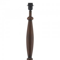 Hayward - Base Only - Dark Wood Floor Lamp