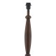 Dar-HAY4947 - Hayward - Base Only - Dark Wood Floor Lamp