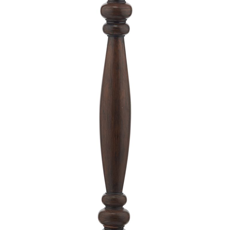 Dar-HAY4947 - Hayward - Base Only - Dark Wood Floor Lamp