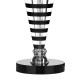 Table & Floor Lamp - Hudson - Black Shade with Black and Crystal Table Lamp Dar-HUD4222 - Hudson - Black Shade with Black and Crystal Table Lamp