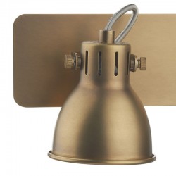 Idaho - Natural Brass 2 Light Spotlights Idaho - Natural Brass 2 Light Spotlights