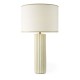 Dar-IDE4229 - Idella - Taupe Ceramic Table Lamp with White Shade