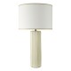 Dar-IDE4229 - Idella - Taupe Ceramic Table Lamp with White Shade