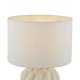 Dar-IDO422 - Idonia - Decorative Table Lamp with White Shade