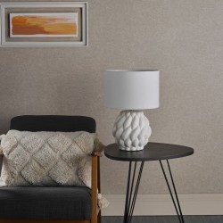 Idonia - Decorative Table Lamp with White Shade Idonia - Decorative Table Lamp with White Shade
