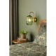 Dar_Vol3-IDR0763-SAW6524 - Idra - Aged Bronze Wall Lamp with Green Ribbed Glass