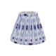 Dar-IKA1023 - Ikat - Shade Only - 25 cm Blue Cotton Shade