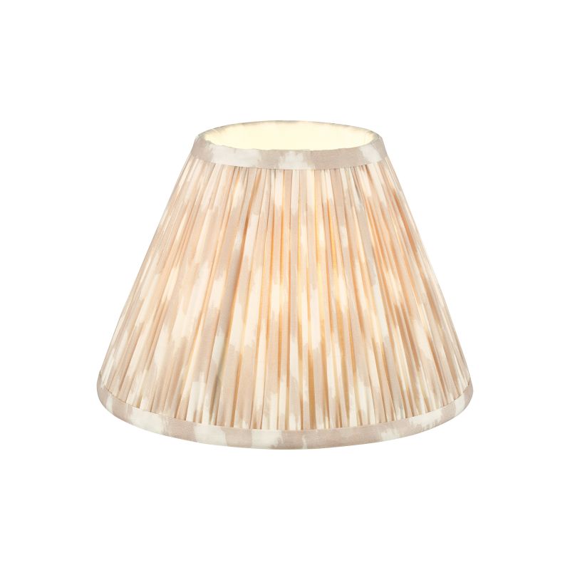 Dar-IKA1029 - Ikat - Shade Only - 25 cm Taupe Cotton Shade