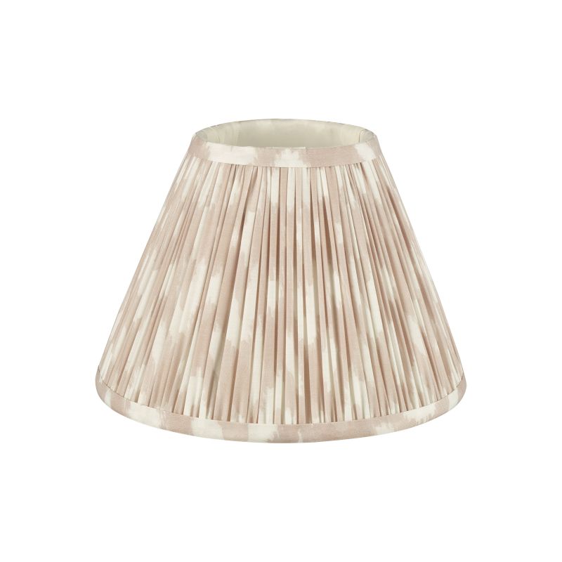 Dar-IKA1029 - Ikat - Shade Only - 25 cm Taupe Cotton Shade