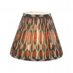 Ikat - Shade Only - 30 cm Red & Green Cotton Shade