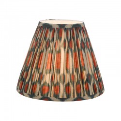 Ikat - Shade Only - 30 cm Red & Green Cotton Shade Ikat - Shade Only - 30 cm Red & Green Cotton Shade