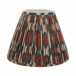 Ikat - Shade Only - 35 cm Red & Green Cotton Shade