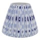 Dar-IKA1623 - Ikat - Shade Only - 40 cm Blue Cotton Shade