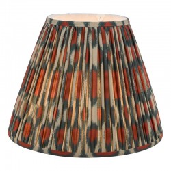 Ikat - Shade Only - 40 cm Red & Green Cotton Shade Ikat - Shade Only - 40 cm Red & Green Cotton Shade