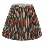 Ikat - Shade Only - 40 cm Red & Green Cotton Shade