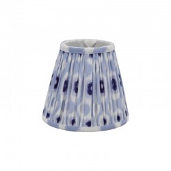Ikat - Shade Only - 15 cm Blue Cotton Shade Ikat - Shade Only - 15 cm Blue Cotton Shade