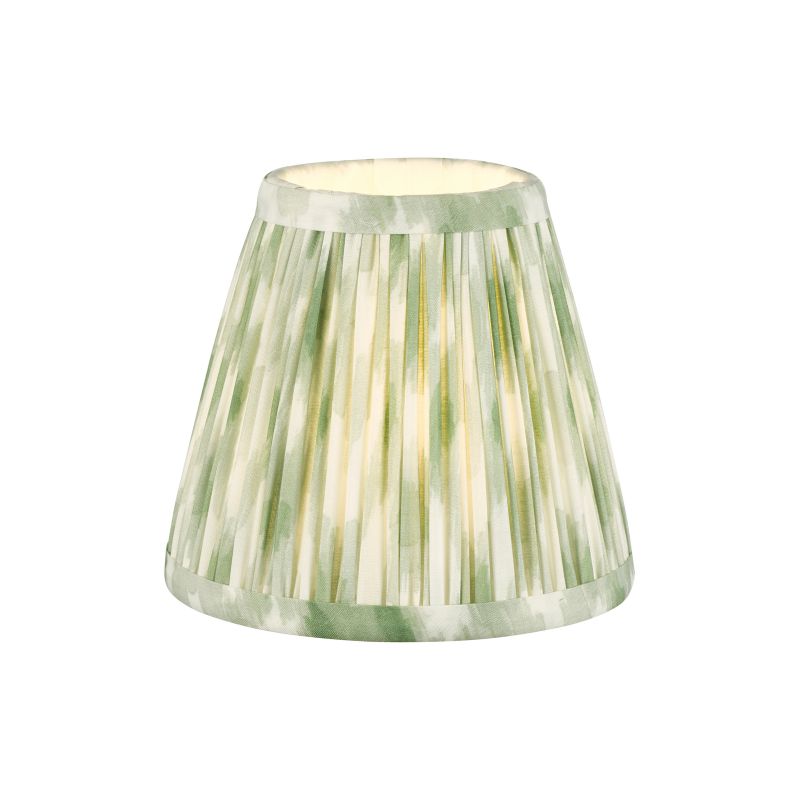 Dar-IKA2624 - Ikat - Shade Only - 15 cm Green Cotton Shade