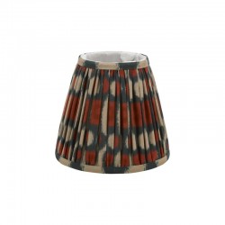 Ikat - Shade Only - 15 cm Red & Green Cotton Shade Ikat - Shade Only - 15 cm Red & Green Cotton Shade