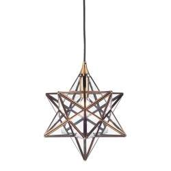 Ilario - Antique Brass Star Pendant - Small Ilario - Antique Brass Star Pendant - Small