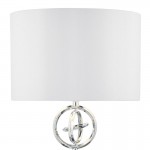 Innsbruck - Polished Chrome Table Lamp with Ivory Shade Innsbruck - Polished Chrome Table Lamp with Ivory Shade