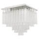 Bathroom Lights - Isumi - Bathroom Textured Glass 4 Light Ceiling Lamp Dar-ISU0450 - Isumi - Bathroom Textured Glass 4 Light Ceiling Lamp
