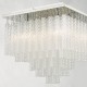 Bathroom Lights - Isumi - Bathroom Textured Glass 4 Light Ceiling Lamp Dar-ISU0450 - Isumi - Bathroom Textured Glass 4 Light Ceiling Lamp