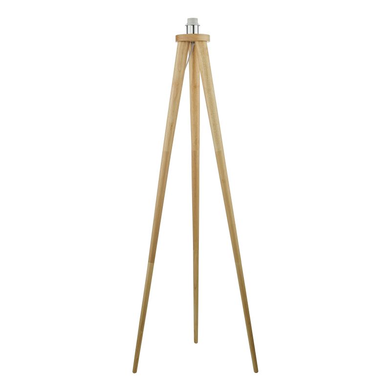 Dar-IVO4943 - Ivor - Base Only - Light Wooden Floor Lamp