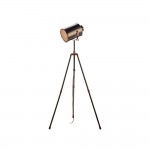 Jake - Antique Silver & Copper Floor Lamp Jake - Antique Silver & Copper Floor Lamp