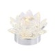 Table & Floor Lamp - Jasmine - LED Clear Glass & Chrome Table Lamp Wisebuys-JAS4050 - Jasmine - LED Clear Glass & Chrome Table Lamp