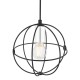Ceiling Lights - Javari - Black & Polished Chrome Single Pendant Wisebuys-JAV0150 - Javari - Black & Polished Chrome Single Pendant
