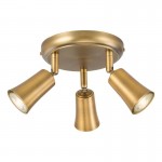 Jedrek - Aged Brass 3 Spotlights