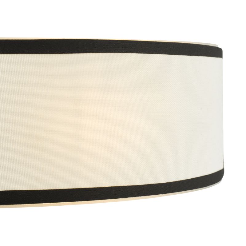 Dar-JEM0722 - Jemima - Black & White Wall Lamp with White Diffuser