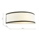 Dar-JEM0722 - Jemima - Black & White Wall Lamp with White Diffuser