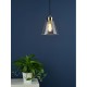 Ceiling Lights - Jie - Clear Glass & Antique Brass Pendant Wisebuys-JIE0175 - Jie - Clear Glass & Antique Brass Pendant