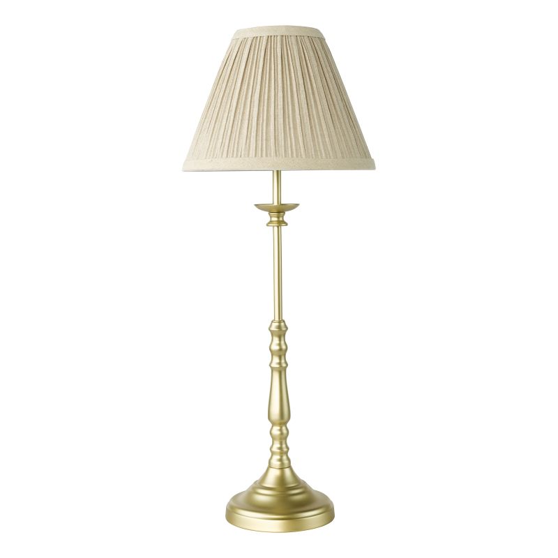 Dar_Vol3-JUD4135 - Judy - Satin Gold Table Lamp with Natural Linen Shade