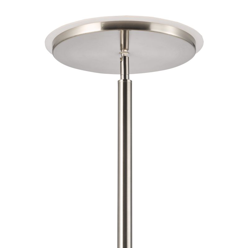 Dar_Vol3-KAM4946 - Kamika - Satin Chrome LED Mother & Child Floor Lamp