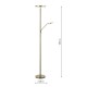 Dar_Vol3-KAM4975 - Kamika - Antique Brass LED Mother & Child Floor Lamp