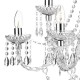 Crystal & Acrylic - Katie - Clear Acrylic Glass 9 Light Chandelier Dar-KAT1350 - Katie - Clear Acrylic Glass 9 Light Chandelier