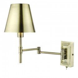 Kensington - Antique Brass Swing Arm Wall Lamp Kensington - Antique Brass Swing Arm Wall Lamp