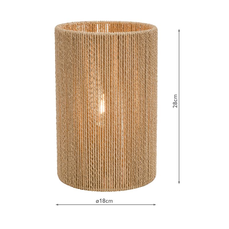 Dar_Vol3-KEO4229 - Keona - Natural String Table Lamp