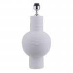 Kiara - Base Only - White Ceramic Table Lamp Kiara - Base Only - White Ceramic Table Lamp