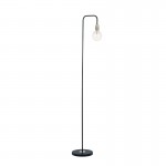 Kiefer - Antique Brass & Black Floor Lamp Kiefer - Antique Brass & Black Floor Lamp