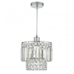 Kyla - Shade Only - Chrome Shade with Crystal Kyla - Shade Only - Chrome Shade with Crystal