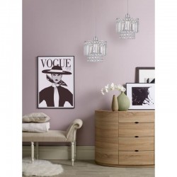 Kyla - Shade Only - Chrome Shade with Crystal Kyla - Shade Only - Chrome Shade with Crystal