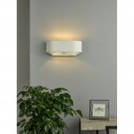 Lando - White Ceramic Washer Wall Lights Lando - White Ceramic Washer Wall Lights