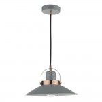 Liden - Matt Grey & Copper Pendant Liden - Matt Grey & Copper Pendant