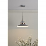 Liden - Matt Grey & Copper Pendant Liden - Matt Grey & Copper Pendant